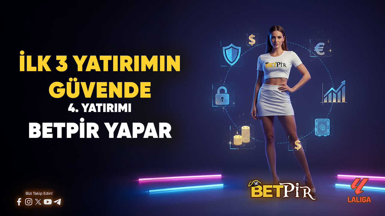 İlk 3 Yatırımın Güvende – 4. Yatırımı Betpir Yapar 