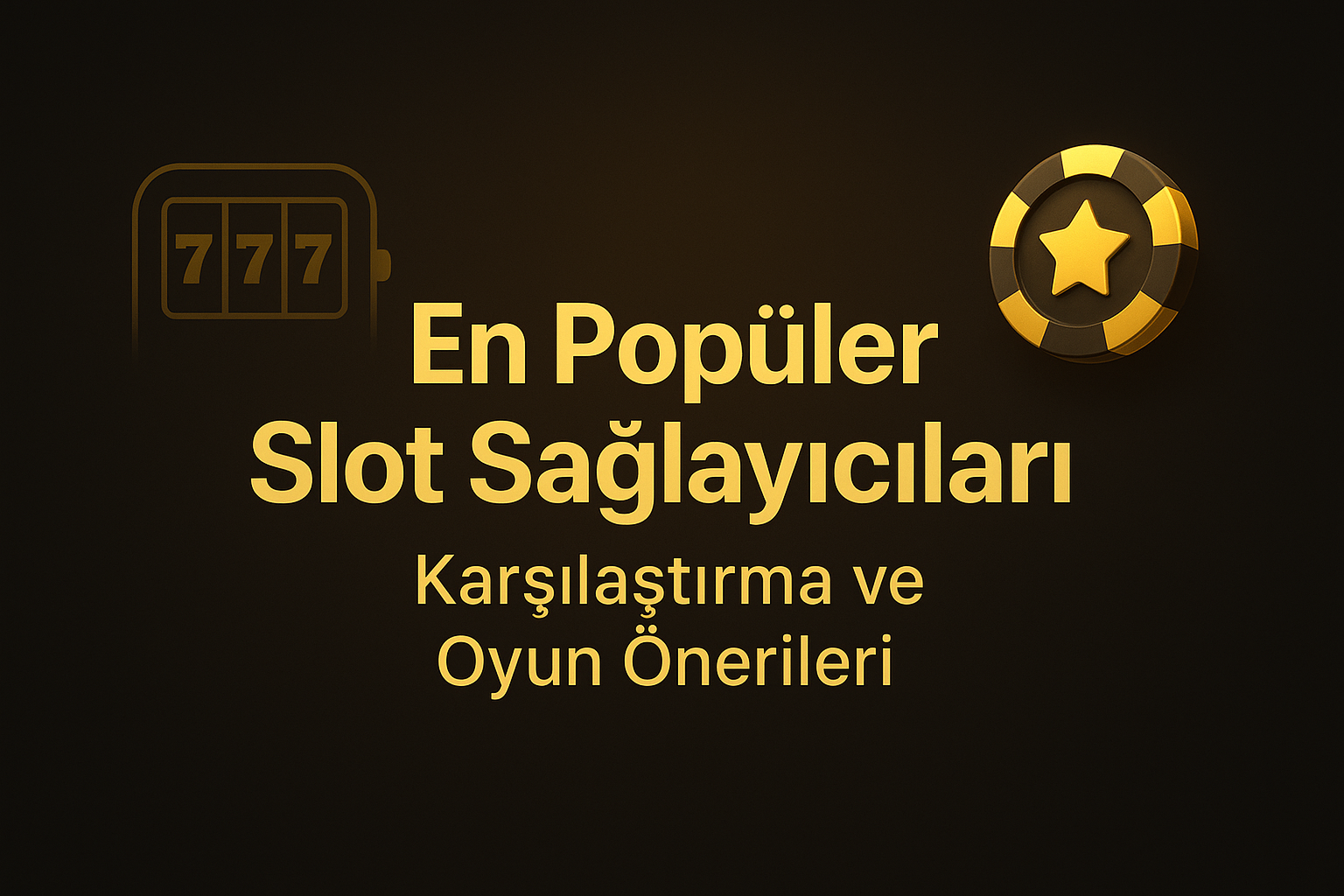 En Popüler Slot Sağlayıcıları 2025 — Karşılaştırma ve Oyun Önerileri