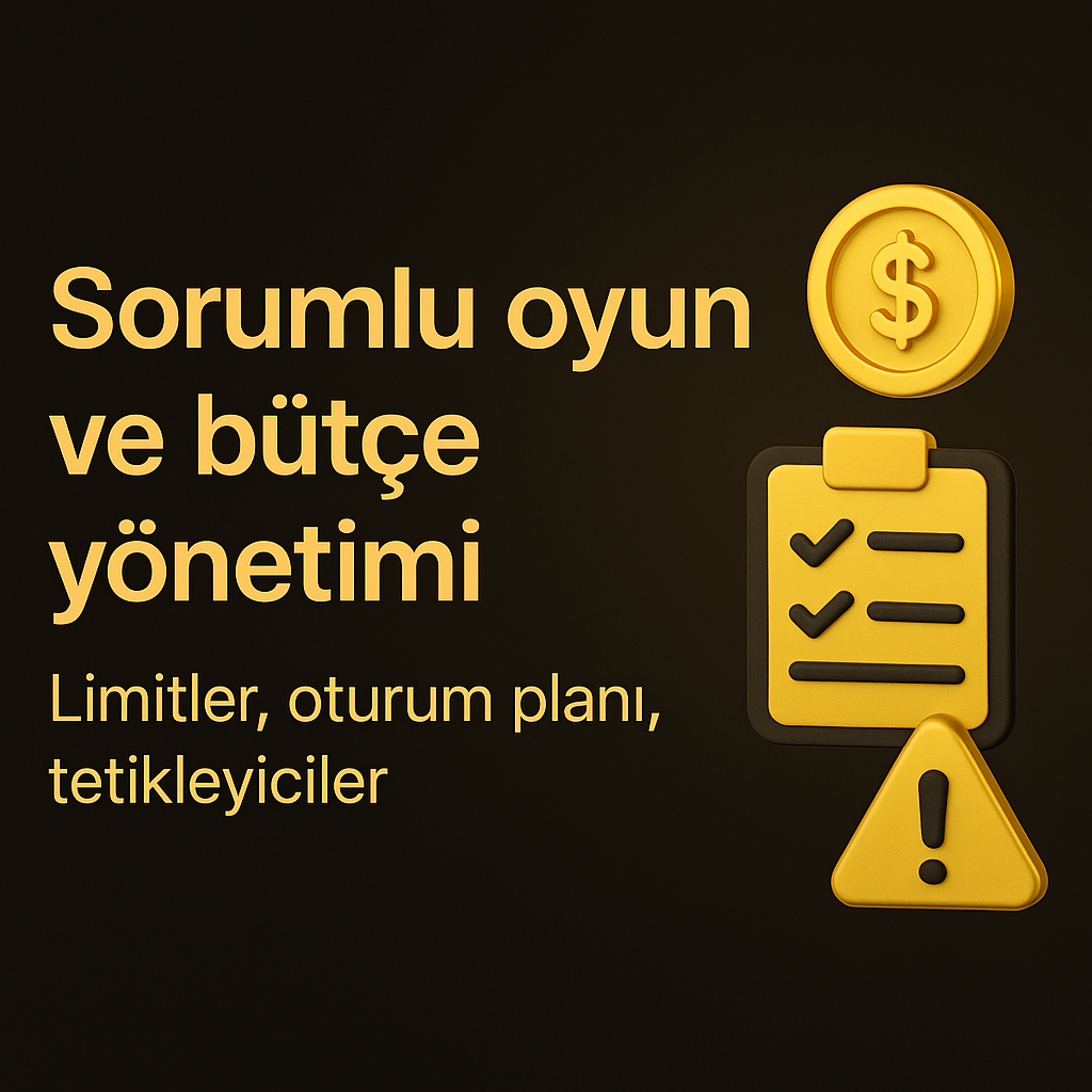 Sorumlu Oyun ve Bütçe Yönetimi 2025 — Limitler, Oturum Planı, Tetikleyiciler