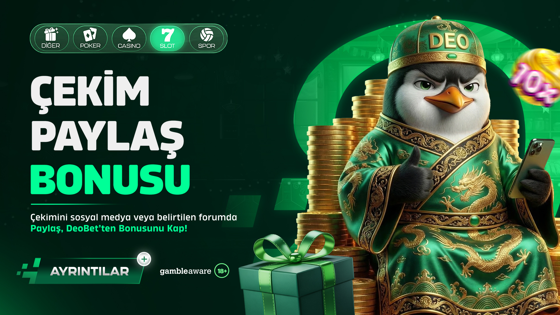 ÇEKİM PAYLAŞ BONUSU!