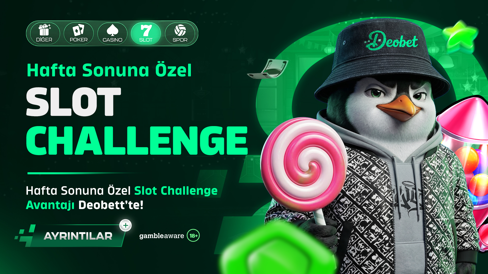 HAFTA SONUNA ÖZEL SLOT CHALLENGE